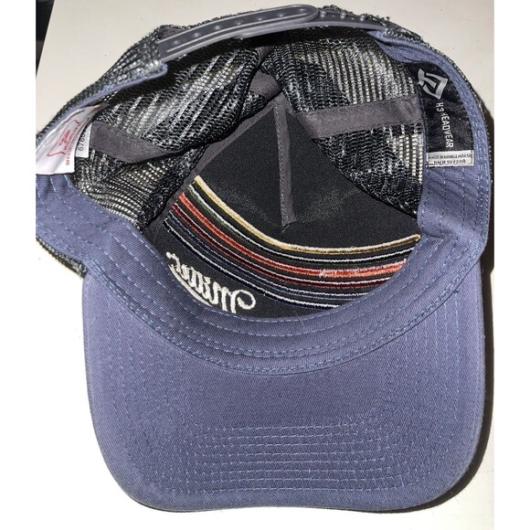 Miller High Life Snapback Hat Mesh Back Trucker Cap Liquor Beer Brew Rainbow - Picture 2 of 4